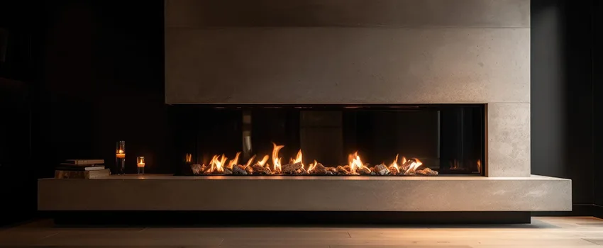 Gas Fireplace Ember Bed Design Services in Redondo Beach, California